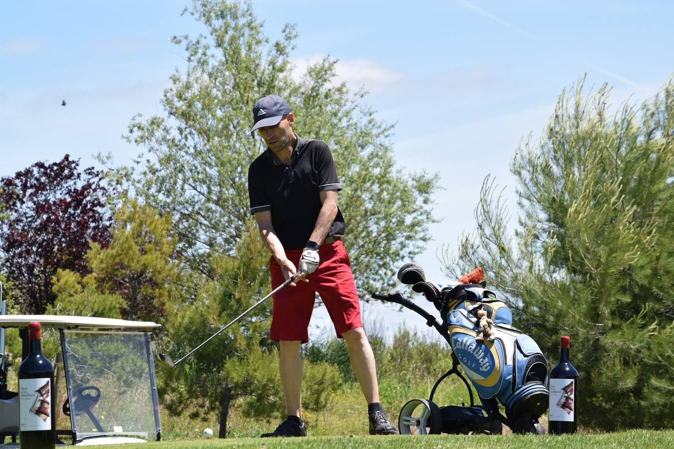 Los jugadores disfrutaron de una gran jornada de golf.