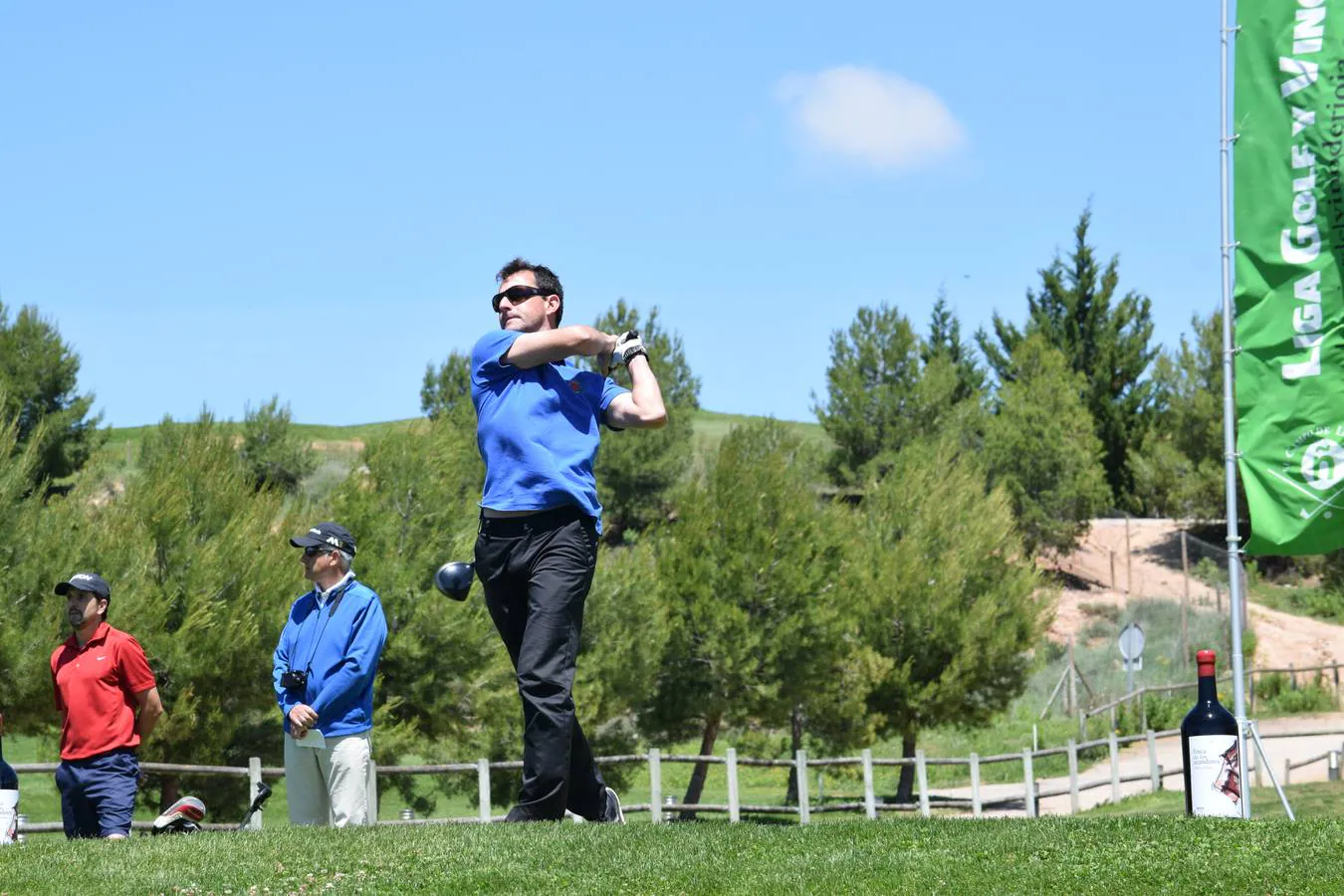 Los jugadores disfrutaron de una gran jornada de golf.