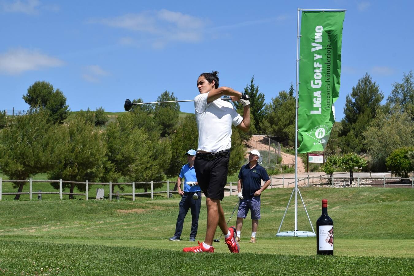 Los jugadores disfrutaron de una gran jornada de golf.