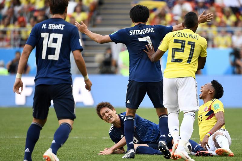 Fotos: Las imágenes del Colombia - Japón del Mundial de Rusia 2018