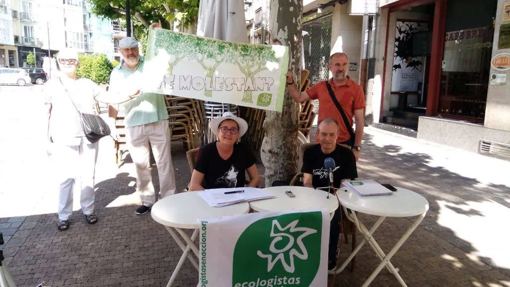 Ecologistas en Acción lanza una campaña para «proteger» el arbolado de Logroño