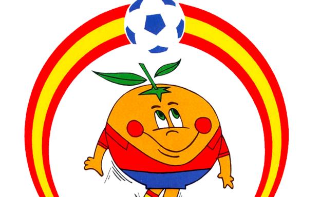 Naranjito, la mascota del Mundial de Fútbol España '82.