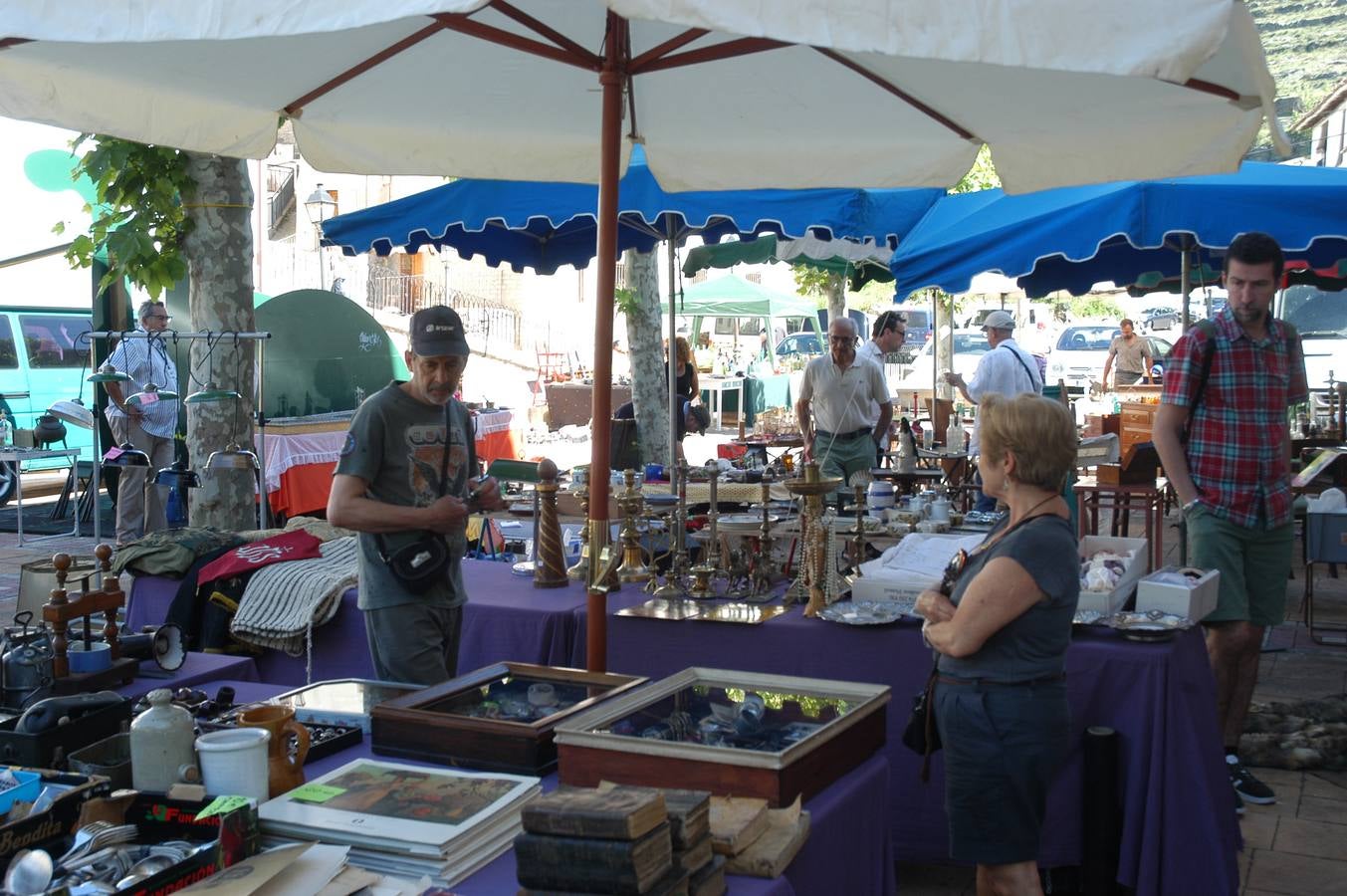 Fotos: Feria de Antigüedades de Munilla