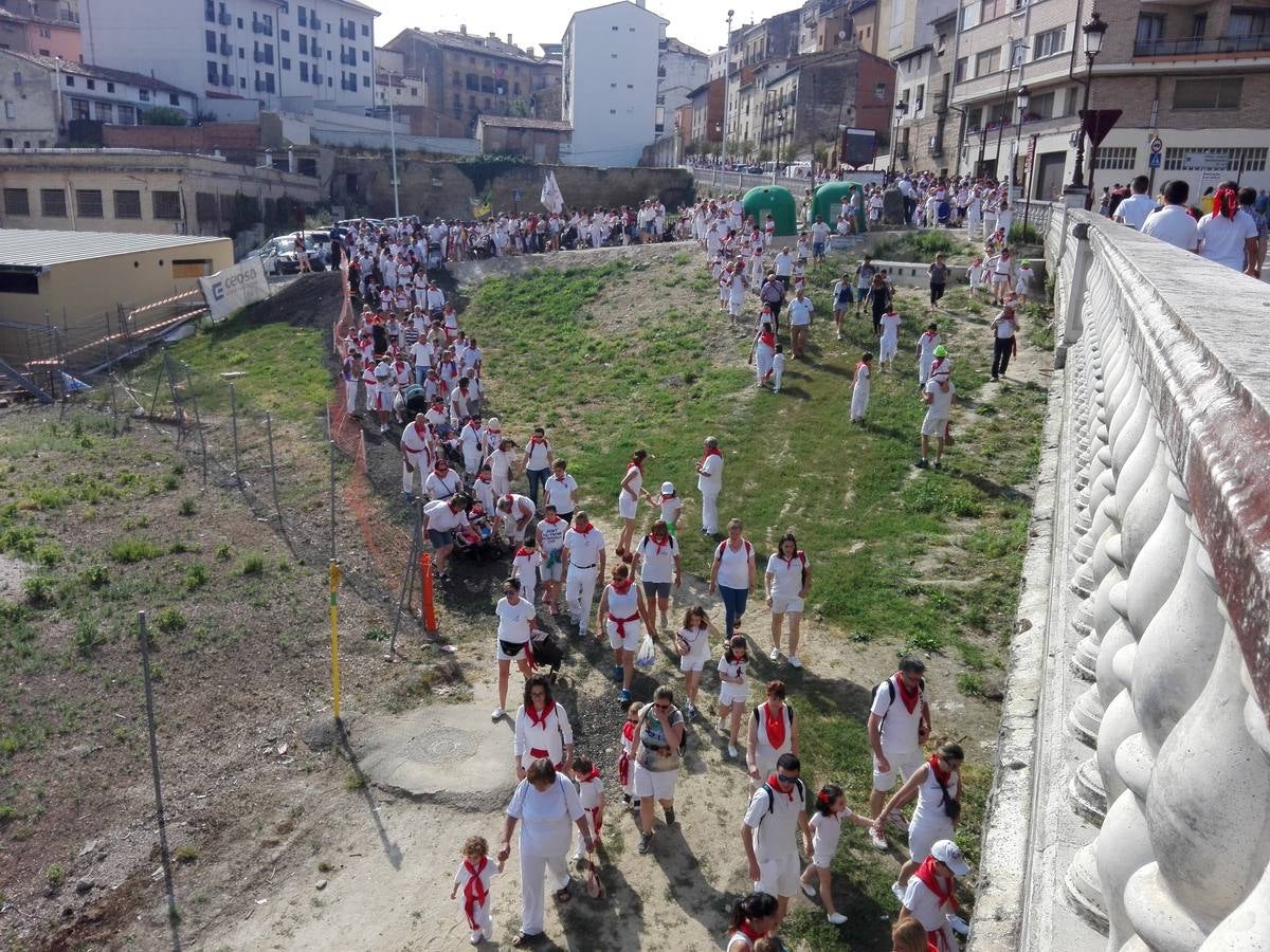 Fotos: La versión infantil de la batalla del vino en Haro