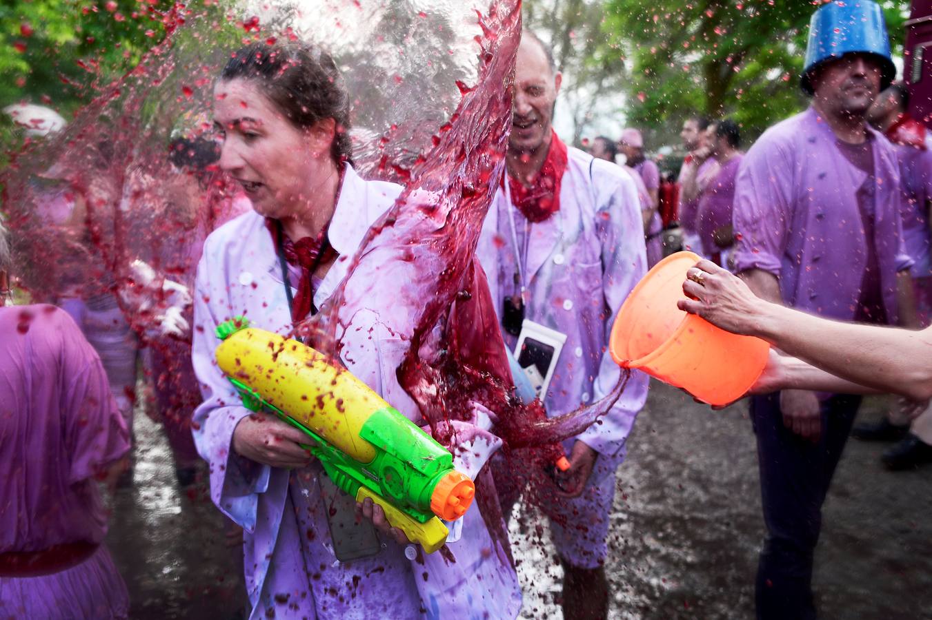 Fotos: Haro vuelve a vivir su batalla del vino