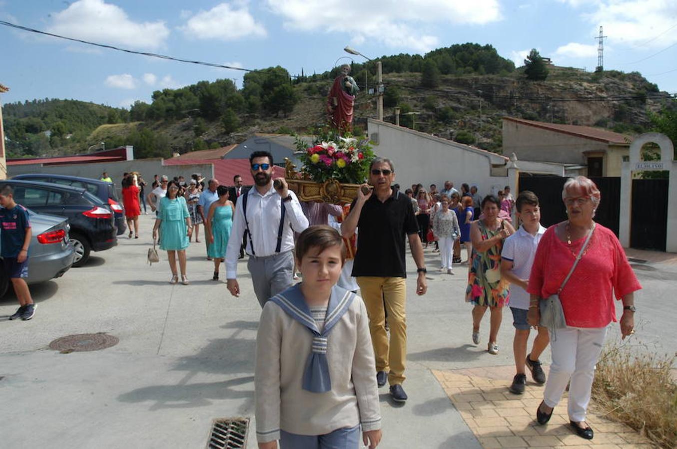 La procesión de San Pedro en Ventas del Baño.