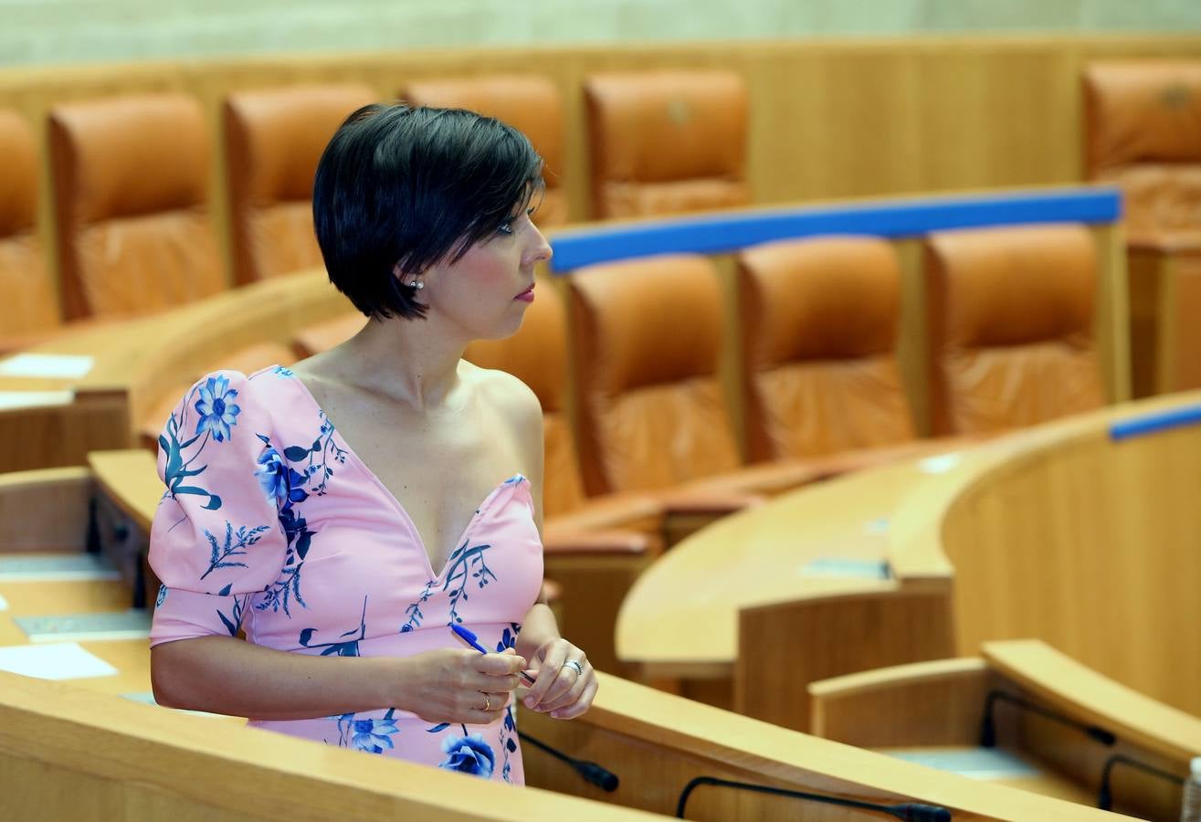 Fotos: Ciudadanos anuncia en el Parlamento riojano que no apoyará los Presupuestos del 2019