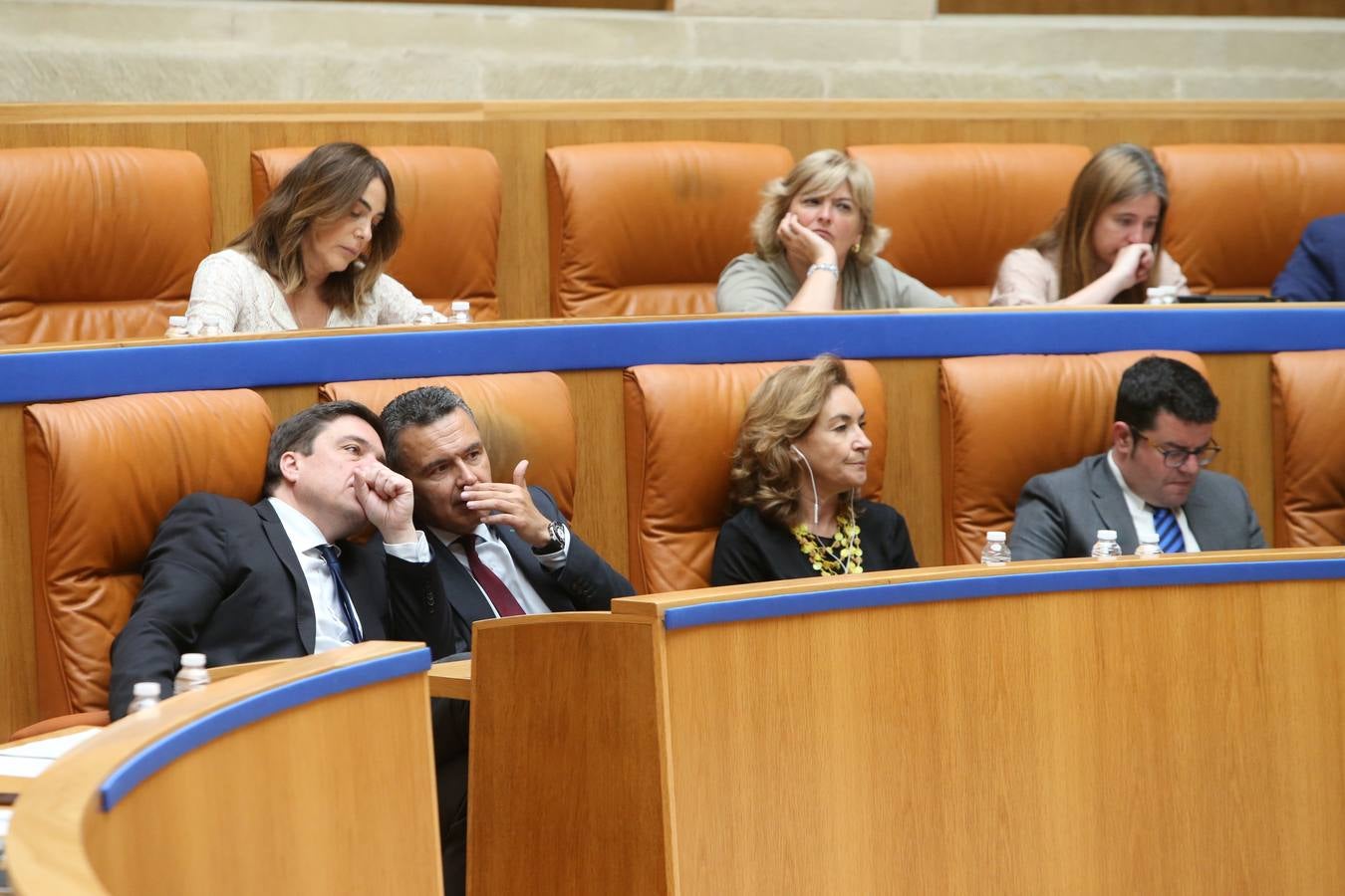 Fotos: Ciudadanos anuncia en el Parlamento riojano que no apoyará los Presupuestos del 2019