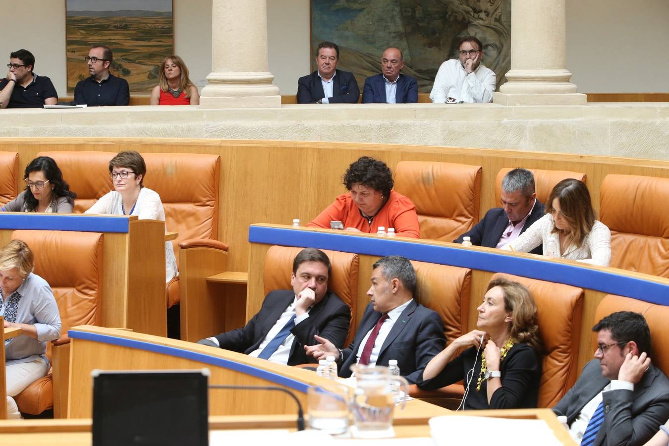 Fotos: Ciudadanos anuncia en el Parlamento riojano que no apoyará los Presupuestos del 2019