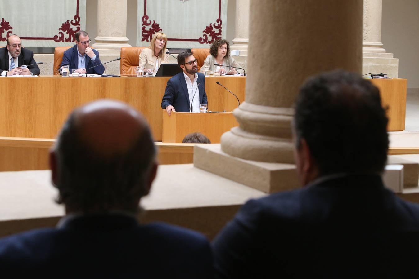 Fotos: Ciudadanos anuncia en el Parlamento riojano que no apoyará los Presupuestos del 2019