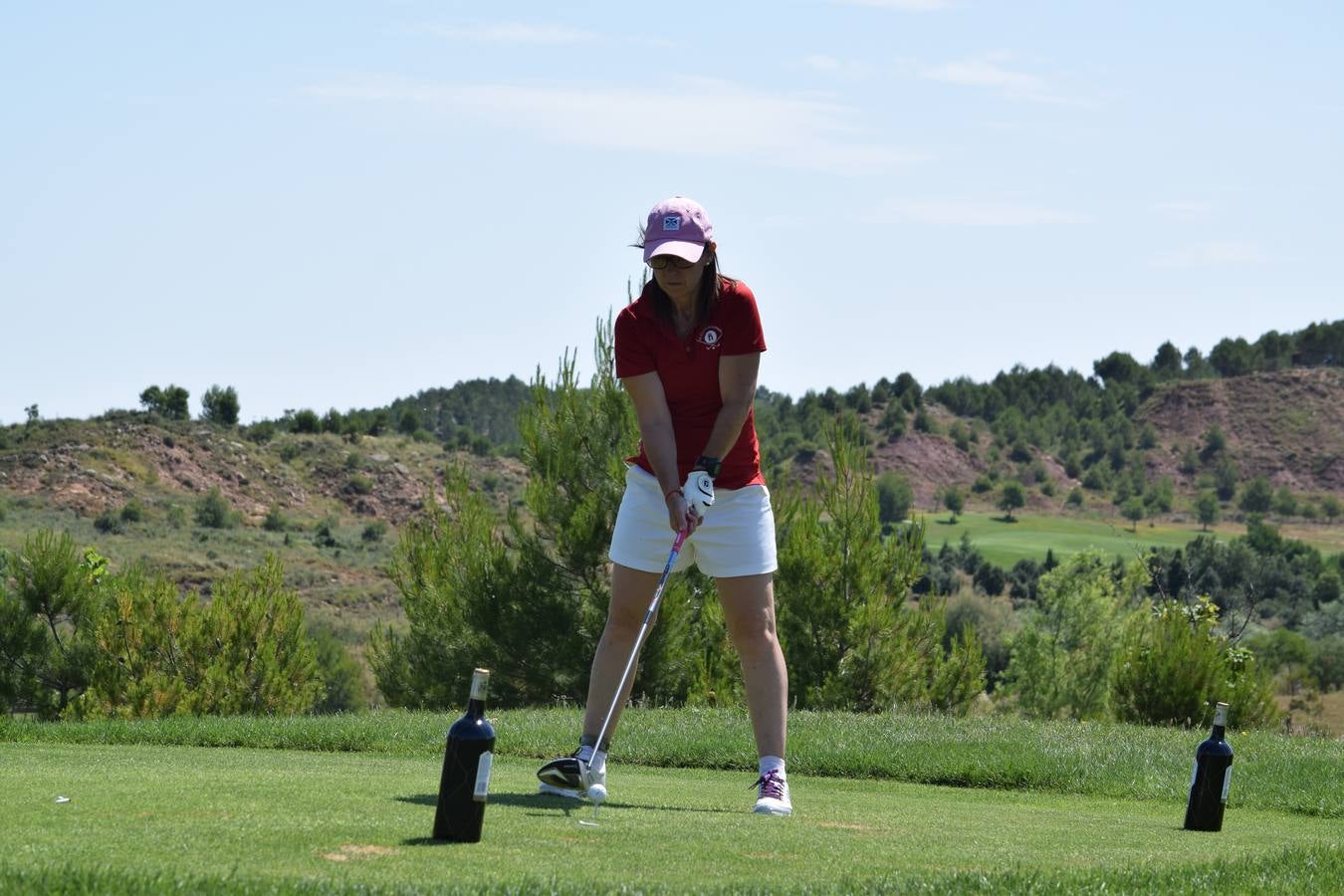 Los jutadores disfrutaron de una gran jornada de golf.