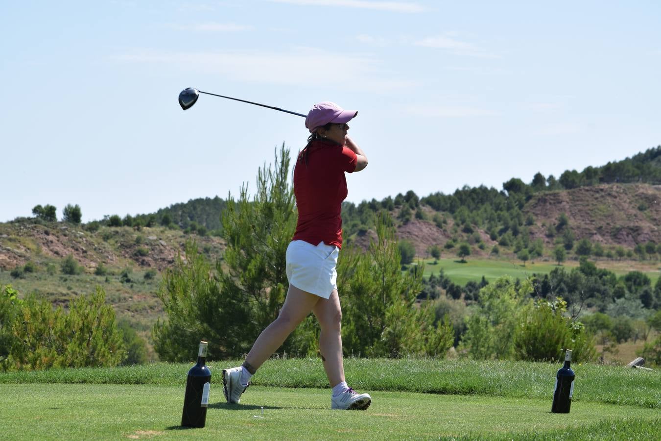 Los jutadores disfrutaron de una gran jornada de golf.