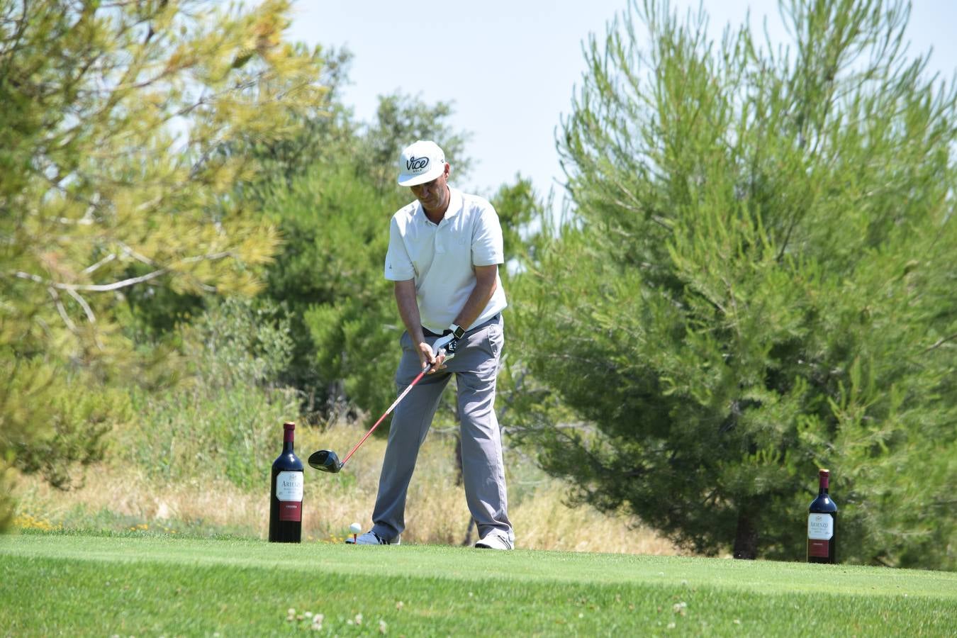 Los jutadores disfrutaron de una gran jornada de golf.