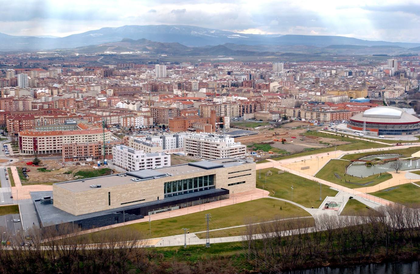 Panorámica de Logroño.