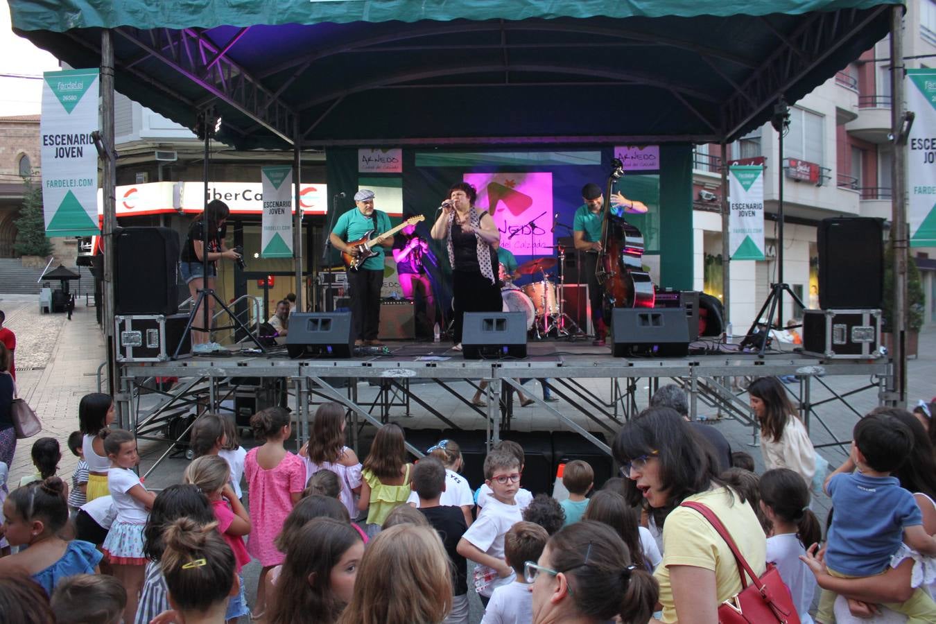 Primer concierto del festival de Arnedo.