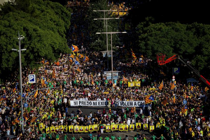 El expresident Puigdemont respalda en un mensaje desde Hamburgo la convocatoria de la ANC, Òmnium Cultural y la Asociación de Derechos Civiles de Cataluña