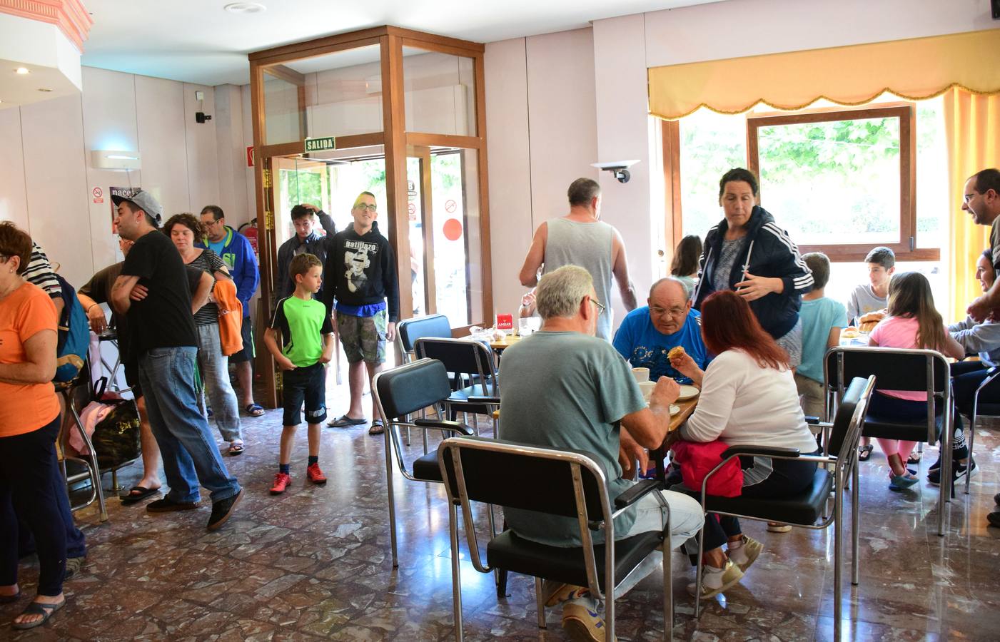 Las tormentas caídas el viernes provocaron la evacuación de los vecinos del camping de Navarrete.