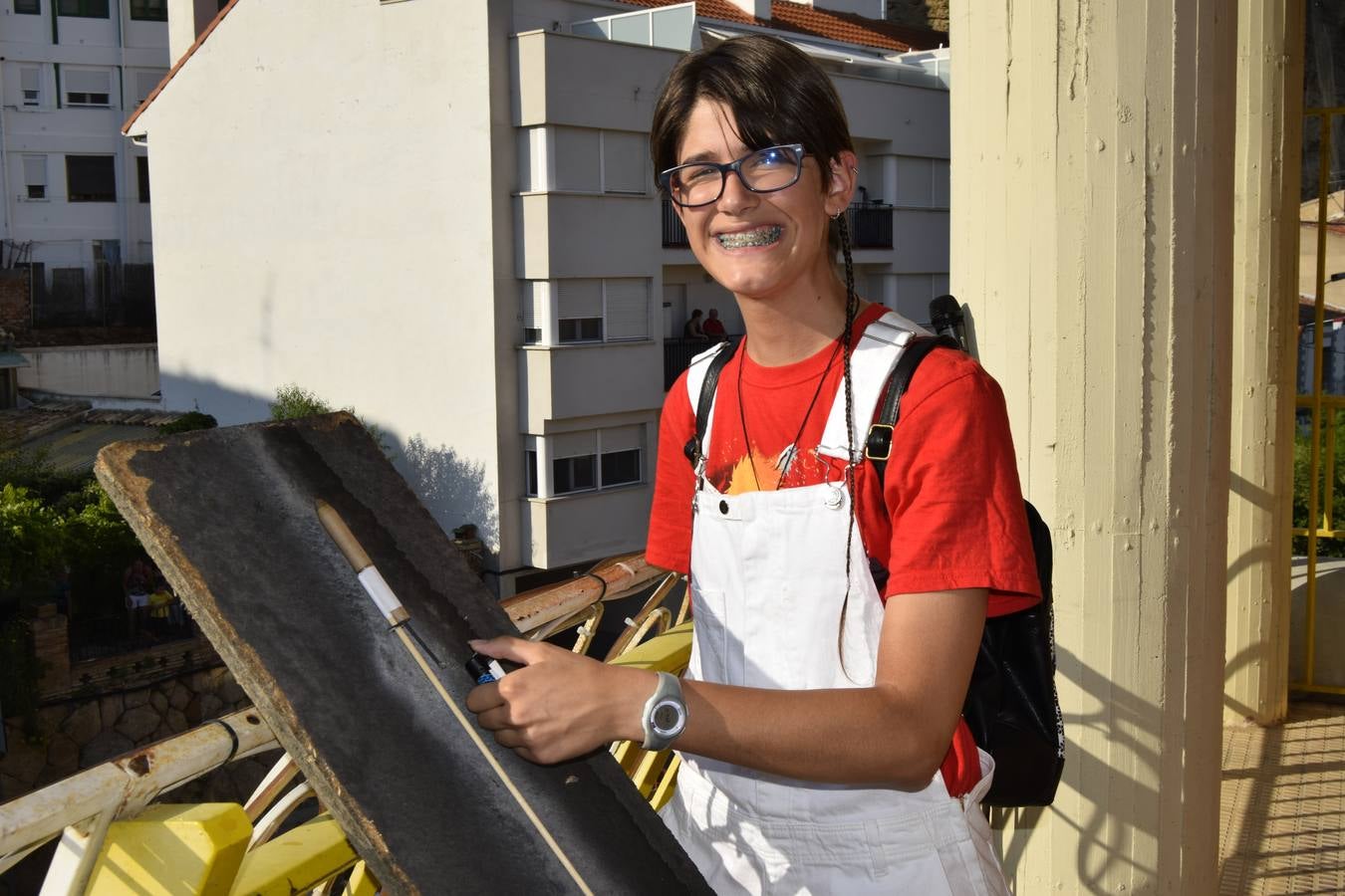 El comienzo de las fiestas de Santa Ana, en Cervera, tuvo ayer a los jóvenes como protagonistas.