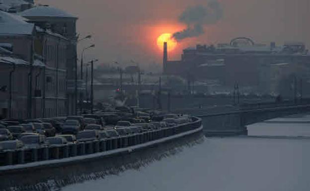 Vista de Moscú en una imagen de archivo.