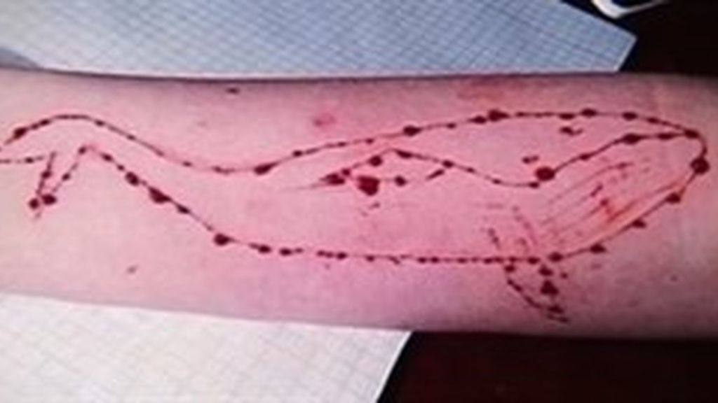 Alerta ante comportamientos extraños y dibujos de ballenas