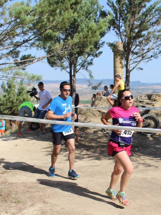 380 corredores han participado hoy en esta carrera celebrada Cuzcurrita del Río Tirón.