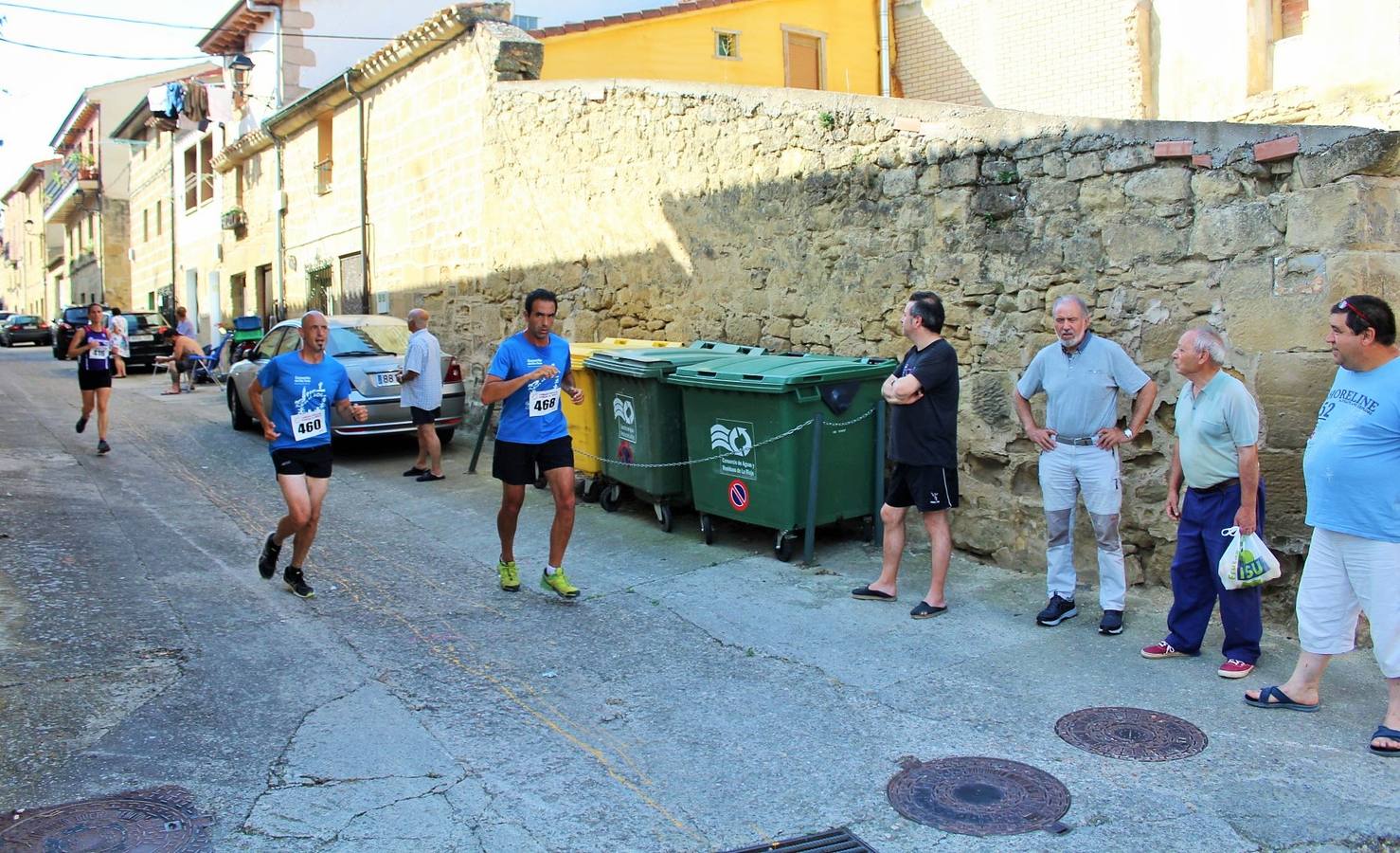 380 corredores han participado hoy en esta carrera celebrada Cuzcurrita del Río Tirón.