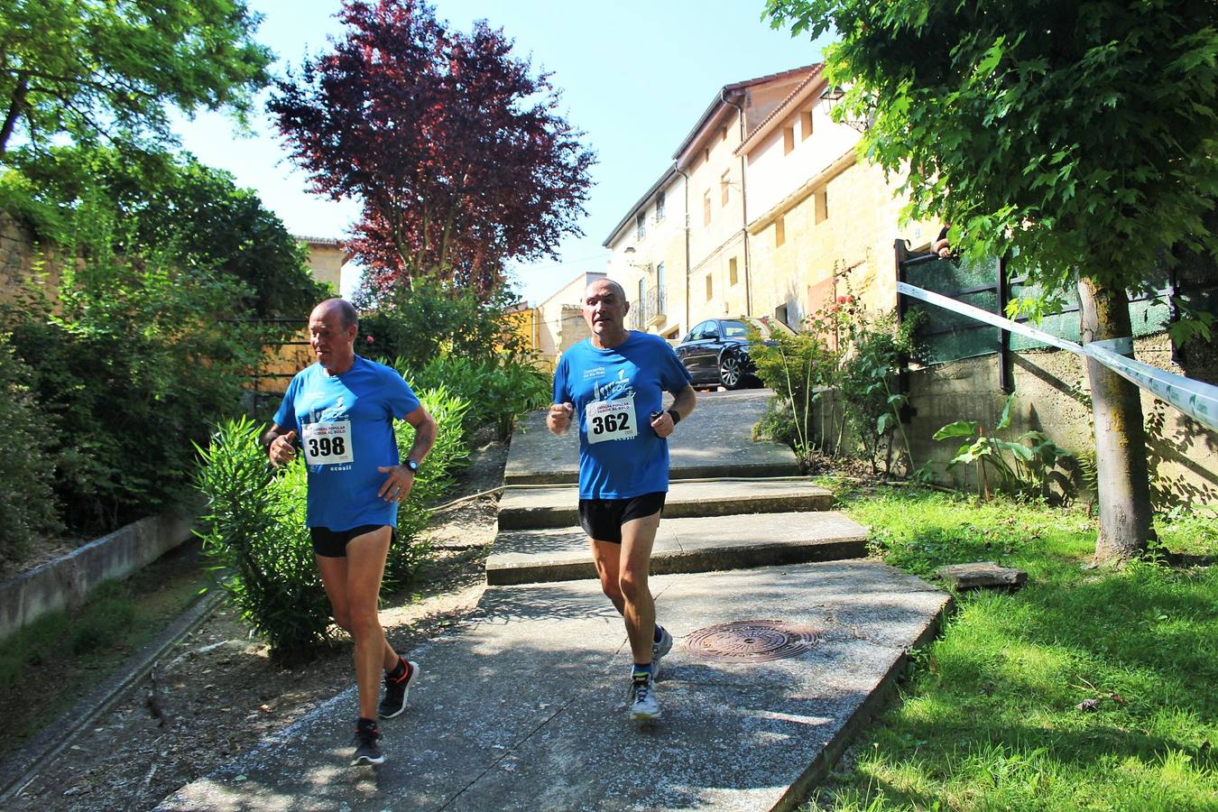 380 corredores han participado hoy en esta carrera celebrada Cuzcurrita del Río Tirón.