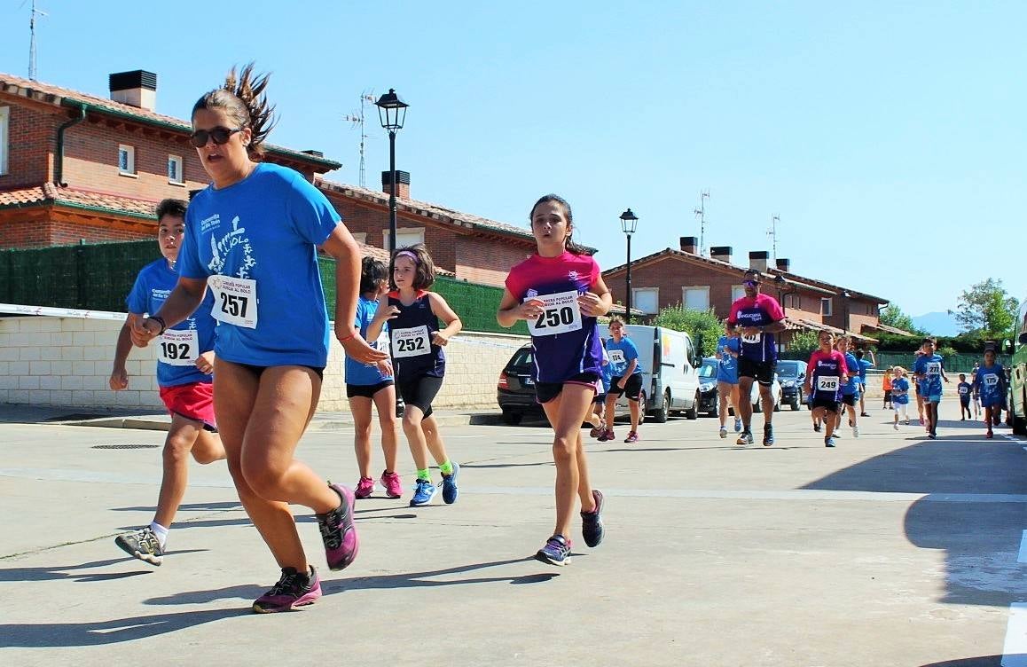 380 corredores han participado hoy en esta carrera celebrada Cuzcurrita del Río Tirón.
