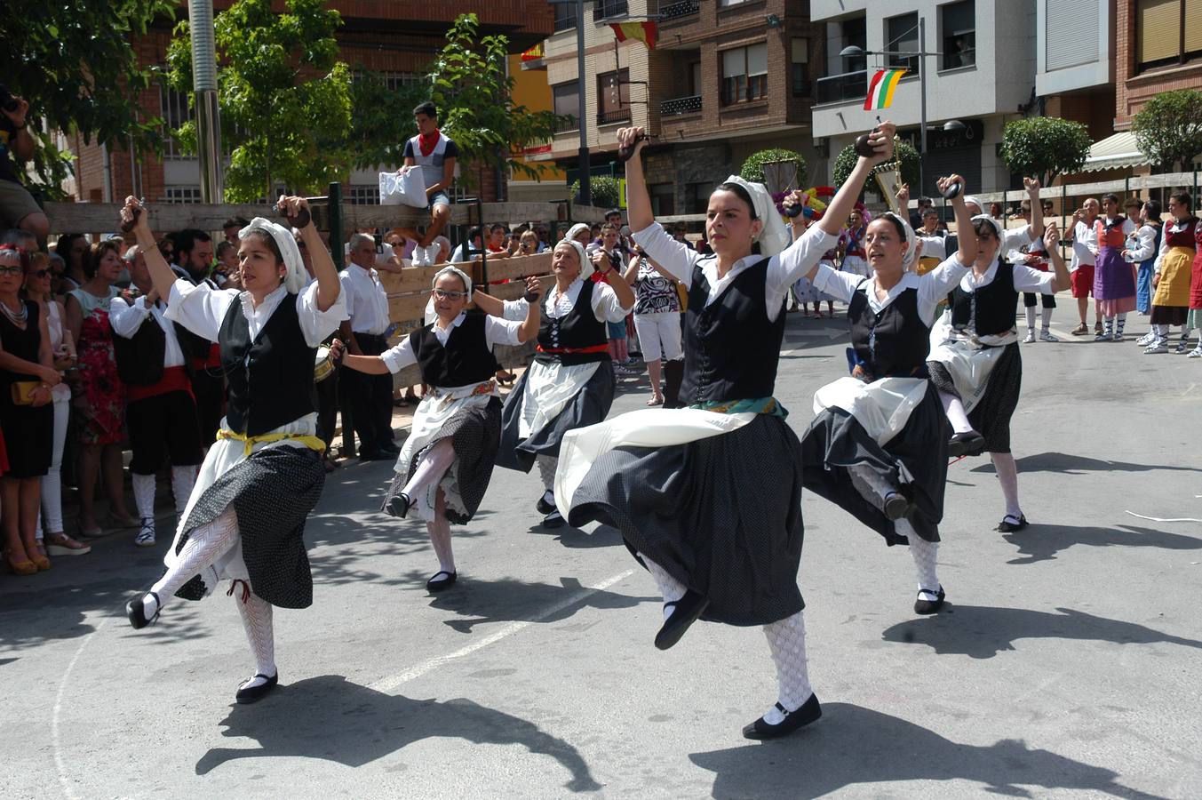 Procesión del día grande de las fiestas de la Virgen de Carravieso de Rincón de Soto.