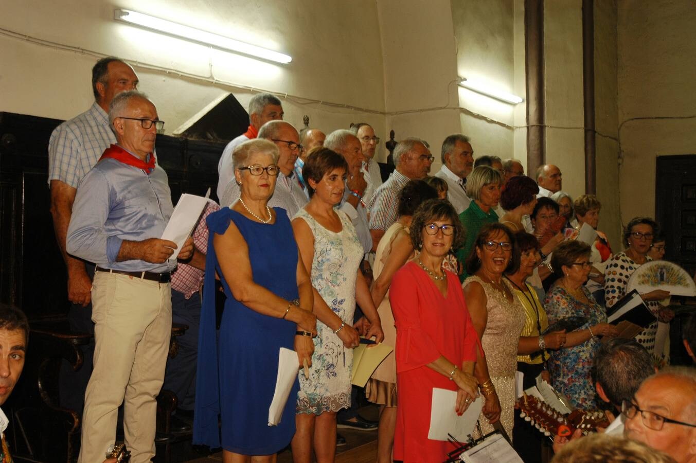 Procesión del día grande de las fiestas de la Virgen de Carravieso de Rincón de Soto.