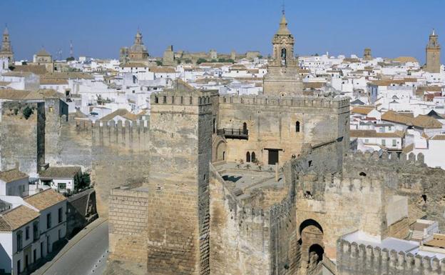 Vista aérea del casco histórico de Carmona, en Sevilla.