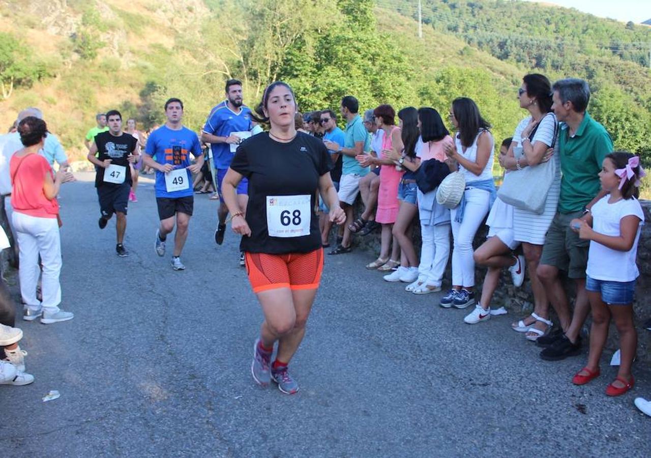 XVIII Carrera Puente a Puente 'Trofeo Violeta Villanueva' en la que se han impuesto Nacho Hernando y Susana Arrúa vuelven a ganar en Ezcaray.