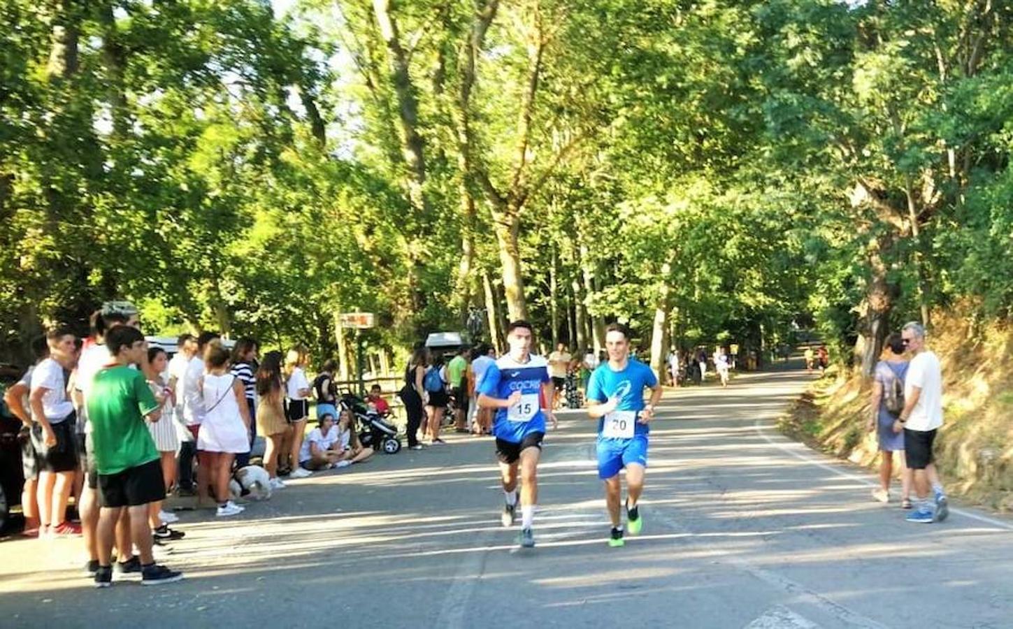 XVIII Carrera Puente a Puente 'Trofeo Violeta Villanueva' en la que se han impuesto Nacho Hernando y Susana Arrúa vuelven a ganar en Ezcaray.