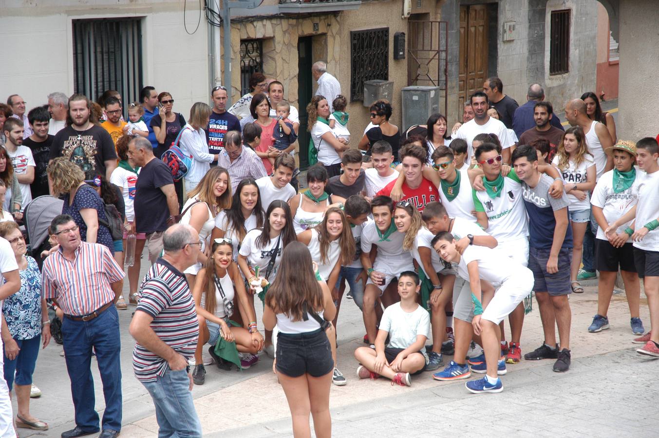 Así fueron lso primeros momentos de las fiestas de la localidad