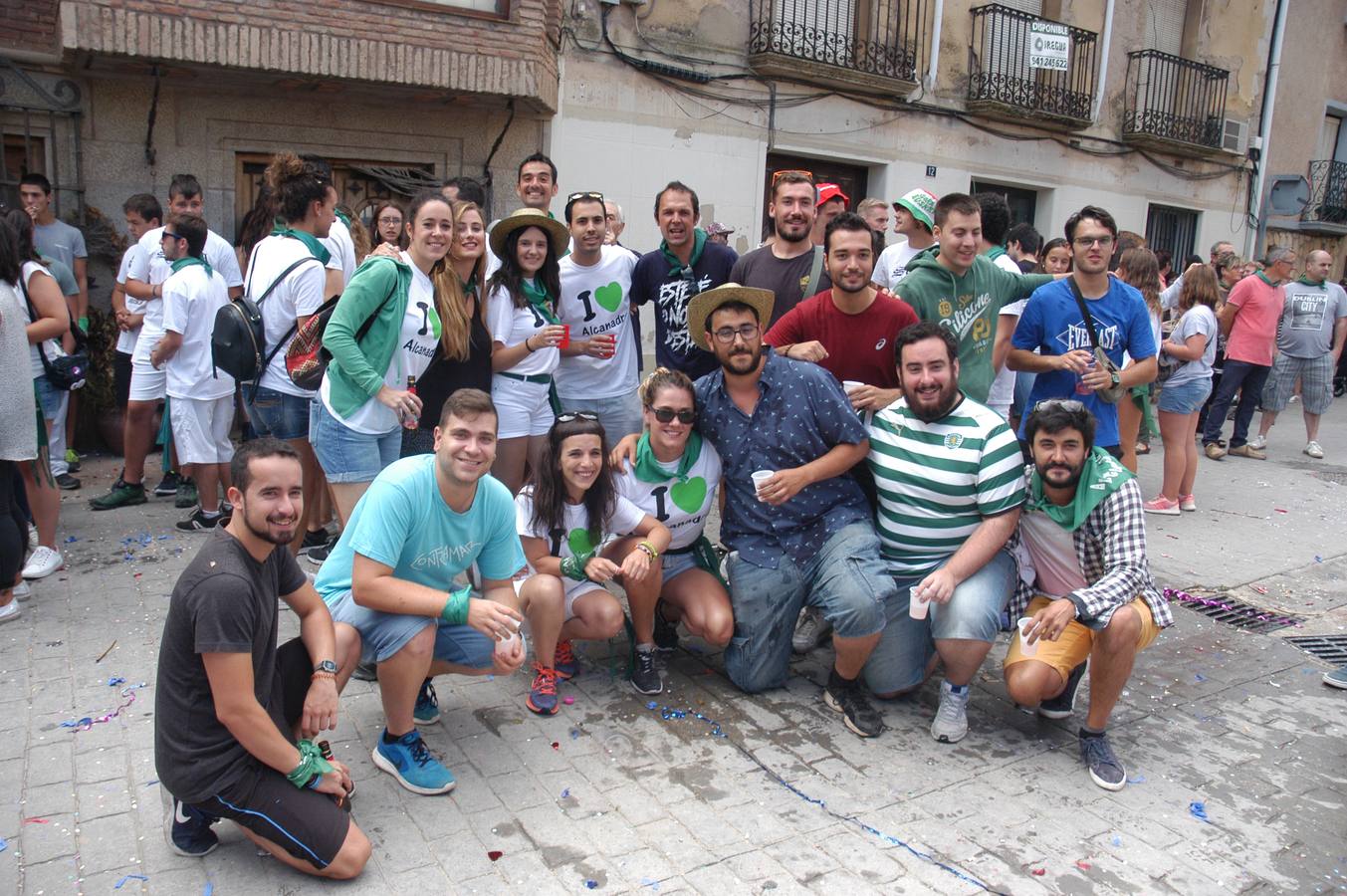 Así fueron lso primeros momentos de las fiestas de la localidad