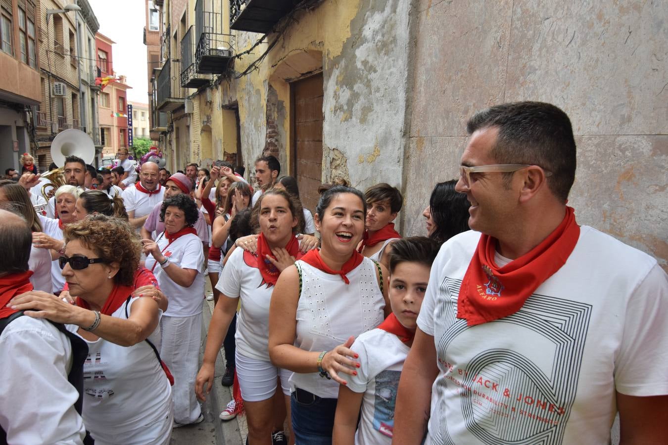 Ambient en las calles de la ciudad tras el disparo del cohete