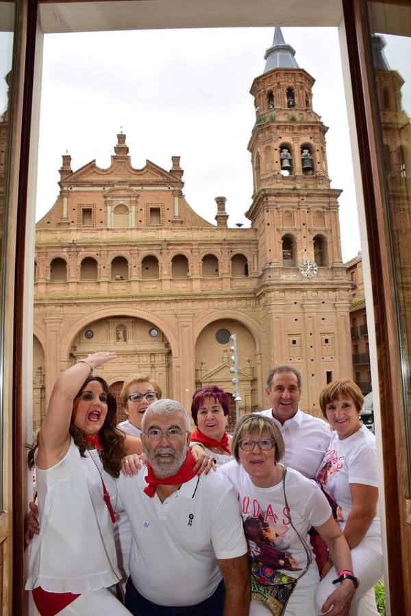 Las imágenes del interior de la Casa Consistorial alfareña en el inicio de sus fiestas