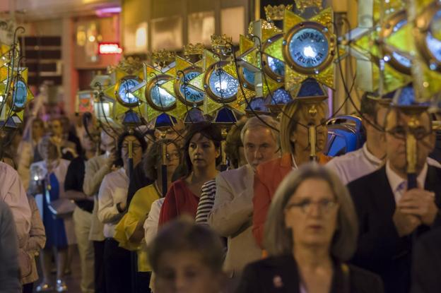 Procesión de los faroles del año pasado. :: donézar