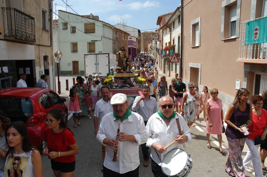La localidad celebra sus fiestas por el santo con un programa que incluyó panceta, verbenas, concursos, entre otros actos 