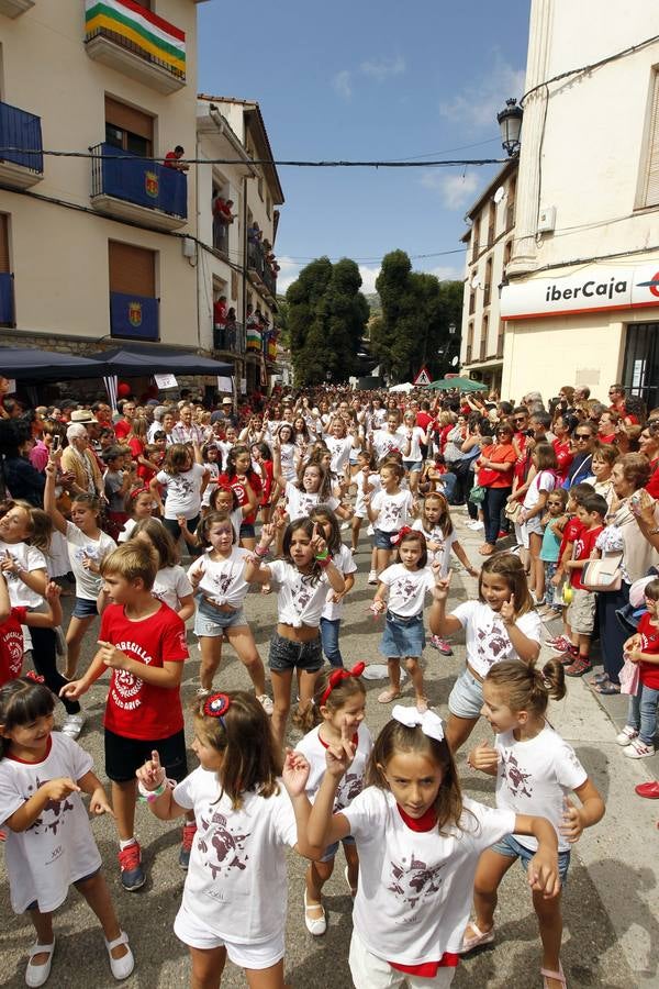 Las imágenes de la jornada solidaria en Torrecilla en Cameros