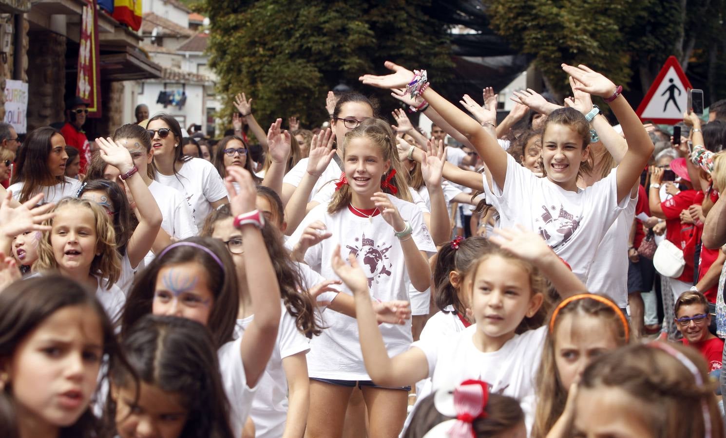 Las imágenes de la jornada solidaria en Torrecilla en Cameros