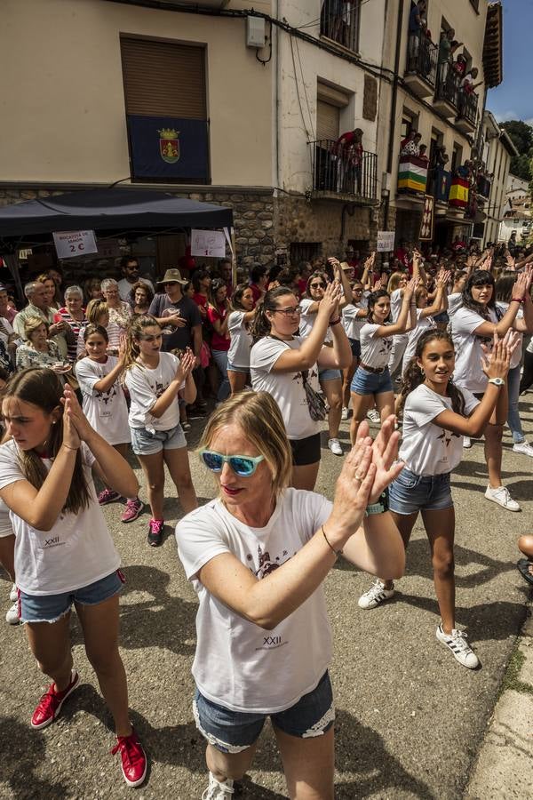 Las imágenes de la jornada solidaria en Torrecilla en Cameros