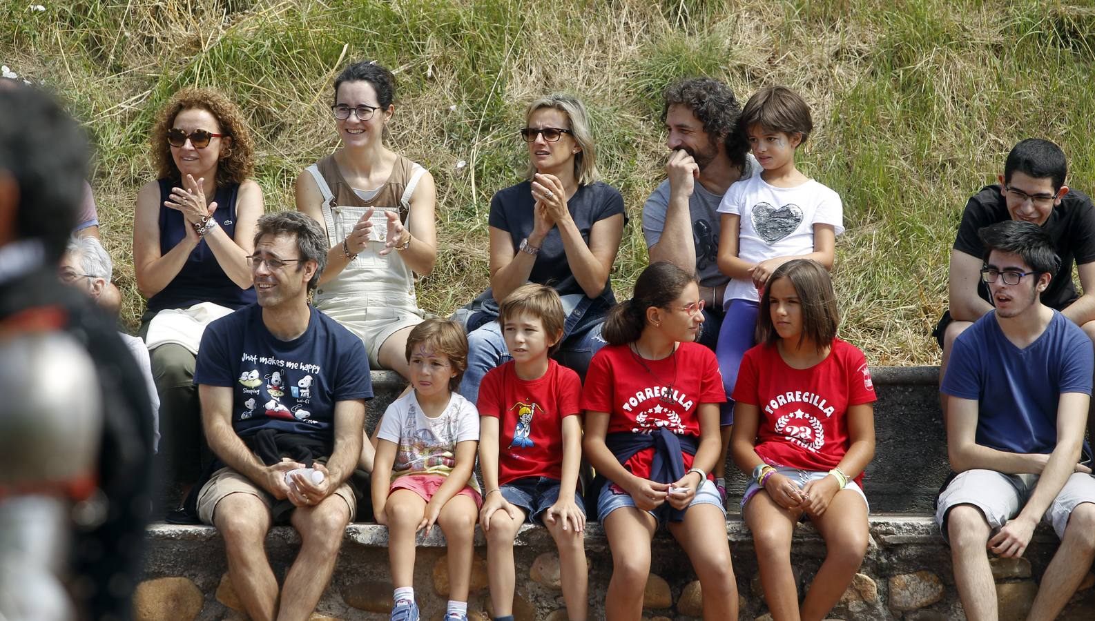 Las imágenes de la jornada solidaria en Torrecilla en Cameros