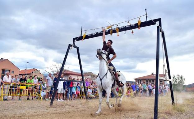 Nalda celebra hoy su carrera de gallos