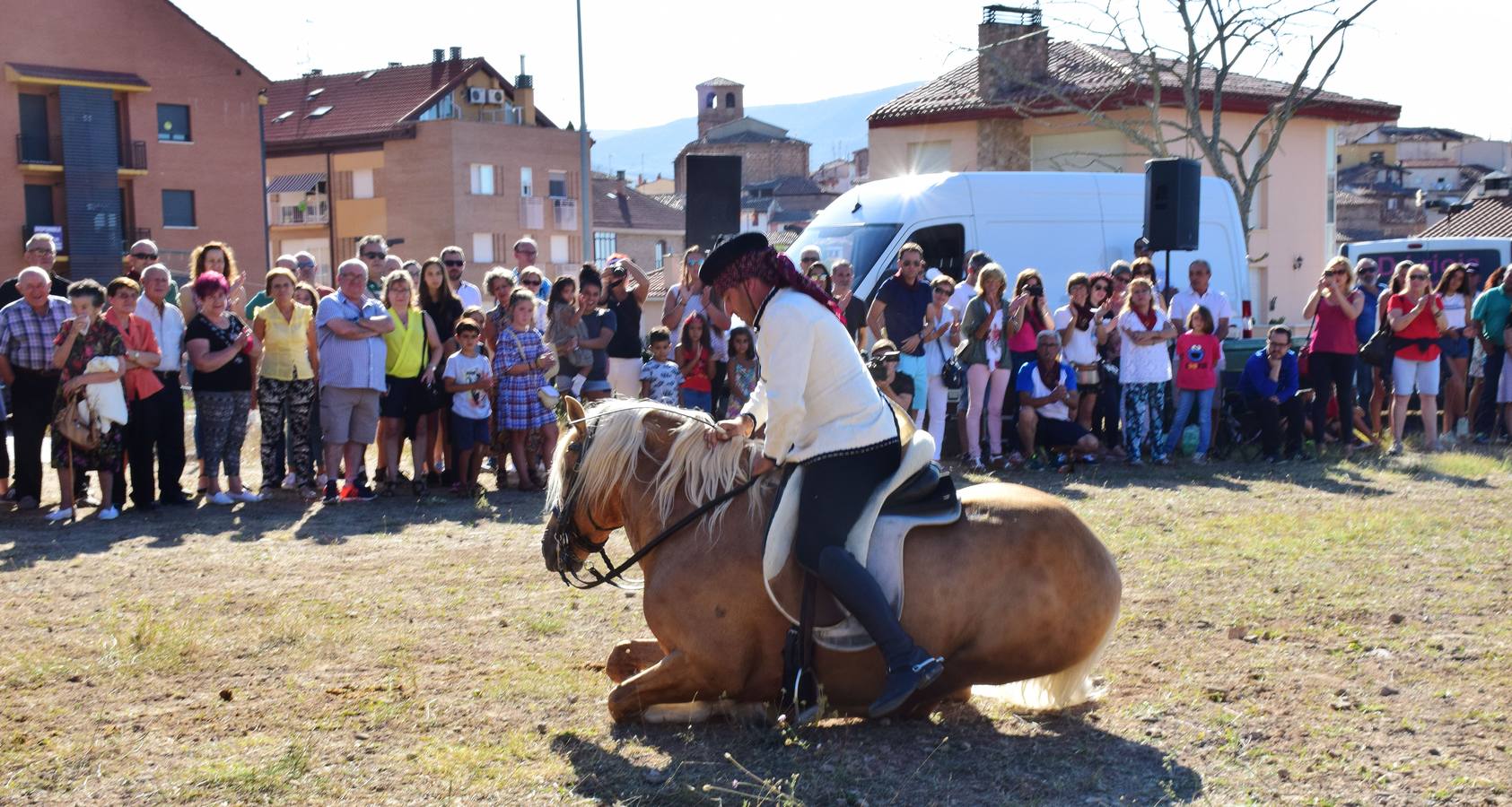 Las imágenes de la tradicional carrera ecuestre del Iregua