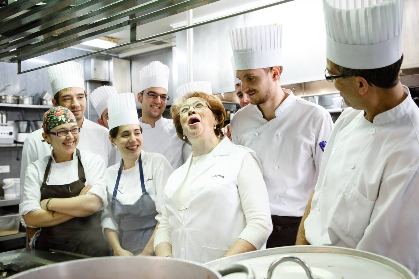 Imágenes de la vida de la gran dama de la cocina riojana, fallecida este 19 de agosto