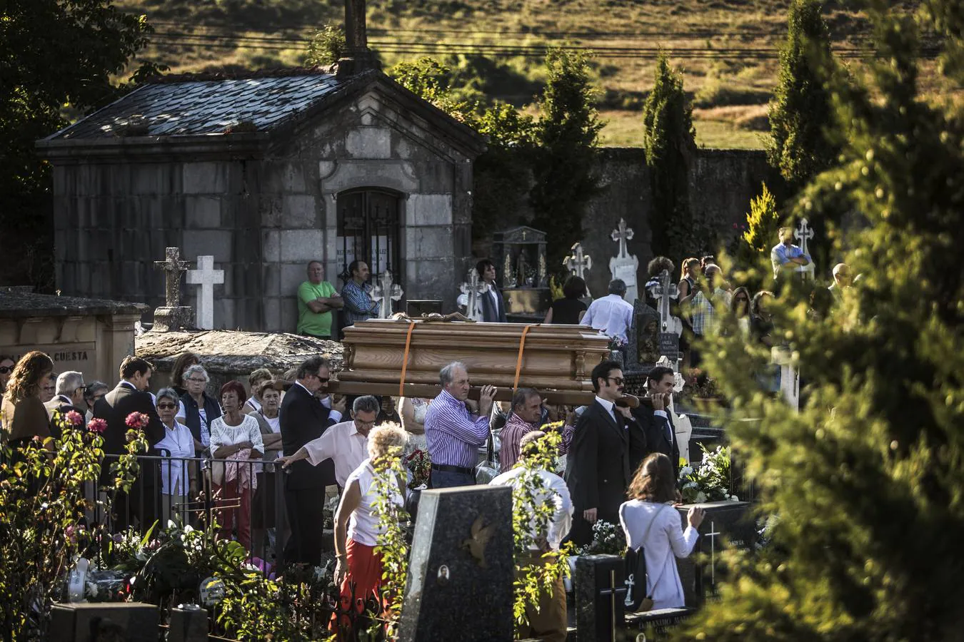 Funeral por la muerte de la cocinera Marisa Sánchez, alma del Echaurren