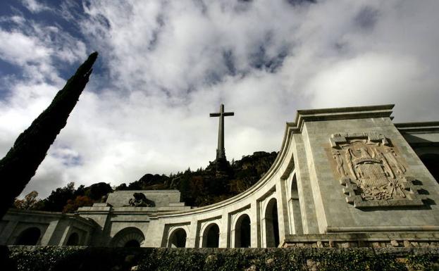 Vista del Valle de los Caídos. 