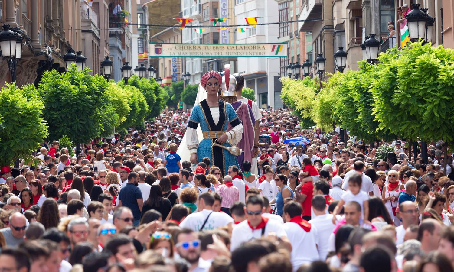 Las imágenes del comienzo de las fiestas de Calahorra 2018