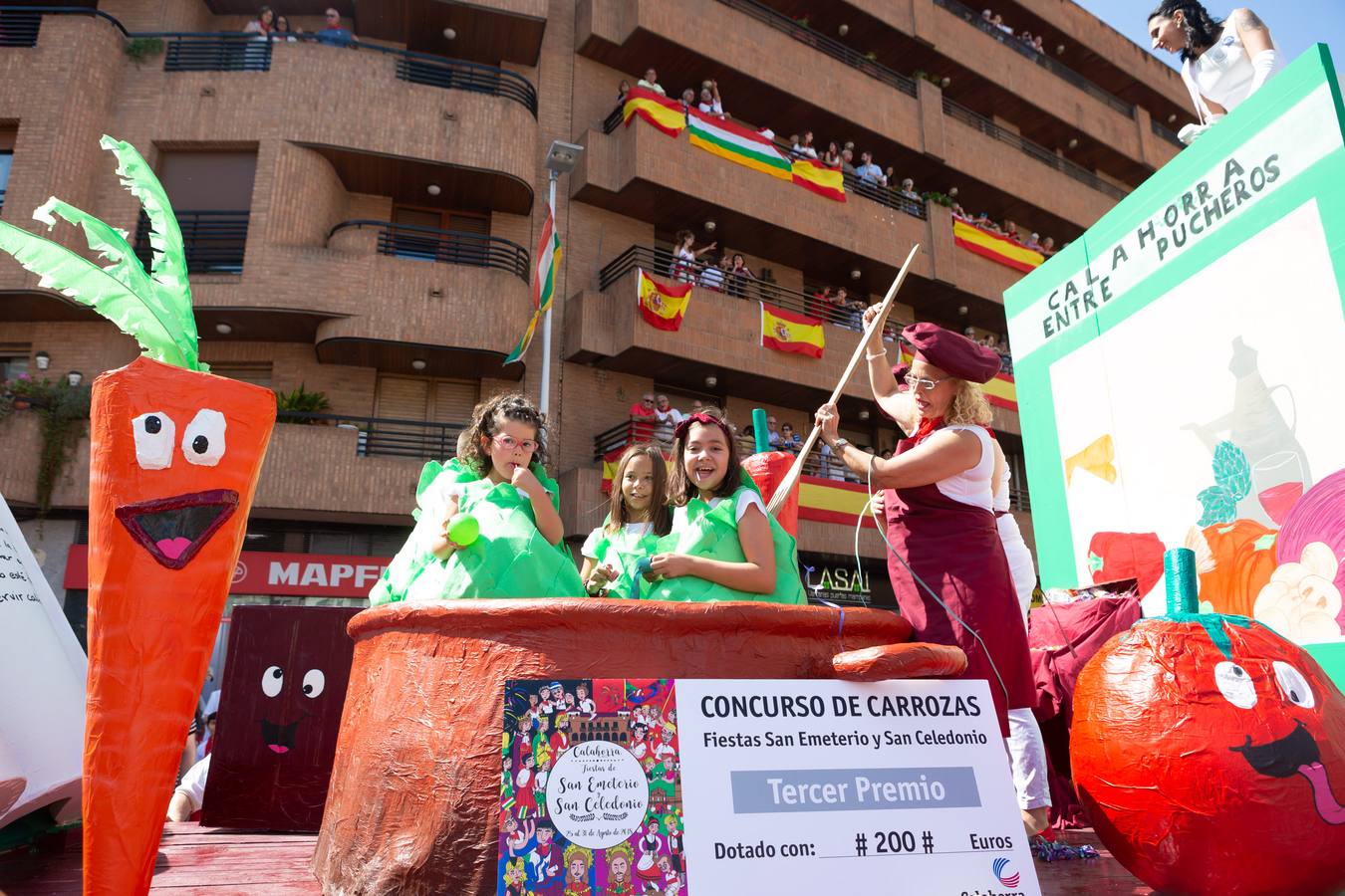 Las imágenes del comienzo de las fiestas de Calahorra 2018